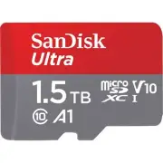 SanDisk 1.5TB Ultra UHS-I microSDXC Memory Card with SD Adapter 150 MB/s Class10