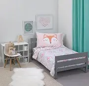 Carter's 4-Piece Toddler Set, Pink/White/Grey Aztec Girl, 52" x 28"