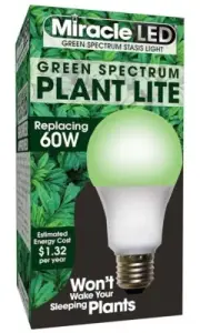NWT Nine Miracle LED Green Spectrum Stasis Light Bulbs