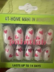 Paintlab Press On Nails. Sweetheart, discontinued style, valentine nails