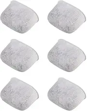 6 Pcs/Packs Universal Fit Non-Woven Water Filters Lightweight Reusable Charcoal Activated Carbon Filter Mesh Cloth