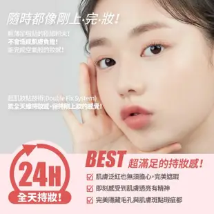 【ETUDE HOUSE】長效待肌柔焦霧感氣墊粉餅2入組