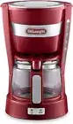 ICM14011J-R Red DeLonghi Drip Coffee Maker Red Active Series [5 cups] 100V