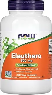 Eleuthero 500 Milligrams 250 Veg Capsules