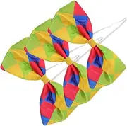 [FOMIYES] Funny Clown Bow Ties Set of 3 Bowknot Tie for Masquerade Stage Performance Costume Accessories