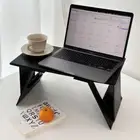 Foldable Laptop Work Table Mini Portable Notebook Computer Holder Car Bed ❤LT