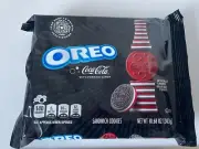 NEW LIMITED EDITION OREO COCA COLA FLAVOR POPPING CANDY COOKIES 10.68 OZ PACK