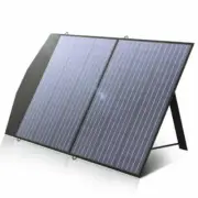ALLPOWER 100W Folding Solar Panel Kit 18V Caravan Camping Power Poly Charging