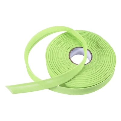 3/4 Inch Single Fold Bias Tape Polyester for Sewing(Light Yellow 25 Yards)