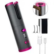 Lenoxx Cordless Portable Ceramic Automatic Hair Curler