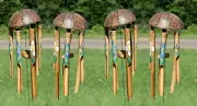 Gift For Grandpa Tropical Bamboo Wind Chime, 34" Little Charmer - 4 of G-50