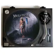 Megadeth DJ Slipmat for Vinyl Records Thrash Metal fits any 12" Platter mat