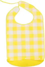 LALAFINA Old Man Bib Adult Dining Bibs Bib for Elderly Womens Bibs Pretied Scarf for Women Adult Bib Adult Washable Bibs Eating Bib for Adult Large Cloth Adult Bib