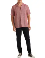 [Marcs] Once in A Tile Shirt in Sunburn Multi