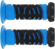 ibasenice 1 Pair Bicycle Handlebar Grips Slip Rubber Grip for Bicycles Scooters and Balance Bikes Comfortable Thermoplastic Material Durable and Resilient Design Easy Control for Safe Riding