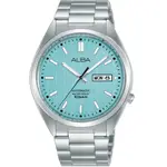 ALBA 雅柏 東京設計時尚TIFFANY 藍款機械腕錶-AL4321X1