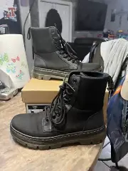 Dr. Martens Combs Poly Casual Black Boots AirWair Shoes. Men’s 10 / Women’s 11