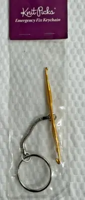 NEW ~ KNIT PICKS ~ Emergency Fix It Key Chain Hook