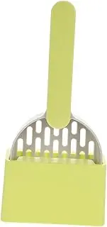 BESPORTBLE 1 Set Cat Litter Shovel Dander Cat Brush Clippers Lip Gloss Kits Kitten Scooper Cat Litter Clumping Tuft Liners Cat Deterrent Cat Litter Filter Cone Supplies Sifting Abs Green