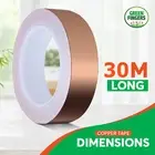 30M Adhesive Copper Slug Tape Snail Barrier conductive Repellent Guitar NEW