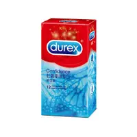 在飛比找ETMall東森購物網優惠-送濕紙巾【Durex杜蕾斯】Confidence薄型 保險套