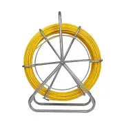 Fish Tape Fiberglass 6MM 425FT Fishing Wire Duct Rodder Cable Puller Running ...