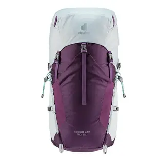 Deuter SPEED LITE超輕量旅遊背包 女性窄肩款 30SL 3410721 黑/紫/湖藍【野外營】登山背包