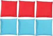 DRESSOOS 6pcs Small Bean Bags for Tossing Games Bean Bags for Indoor Outdoor Parties Fun for Coordination Training