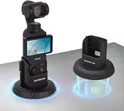 Pocket 3 Magnetic Base Mount, Quick Installation Vlog Stand, Strong Magnetic Base Stand, Desktop Tripod Holder Compatible with DJI OSMO Pocket 3 Handle Accessories