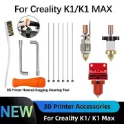 3D Printer Parts Hot End Kit / Radiator / Cleaning Kit For Creality K1/ K1 Max
