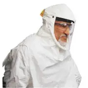 North Bib Hood PAPR SAR Respirator Tychem SL Ratchet Universal Safety Gear