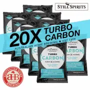 20x Still Spirits Turbo Carbon BULK PACK home brew filter liquid carbon