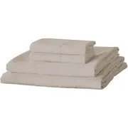 Linen Microfibre Deep Pocket Bed Sheet Set