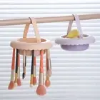 Silicone Makeup Brush Cleaning Bowl Thickened Drying Shelf Rack Makeup Tools