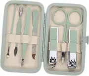 Ipetboom 1 Set Professional Manicure Kit Multi Function Nail Tools Set with Portable Storage Case for Easy Travel and Home Use Foot Nail Grooming