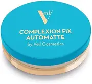 Veil Cosmetics Automatte Mattifying Balm for Poreless Face Makeup Primer, Touch-Up, Paraben Free