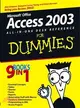 ACCESS 2003 ALL-IN-ONE DESK REFERENCE FOR DUMMIES(R)