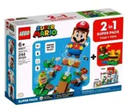 2 in 1 LEGO Super Mario Starter Expansion Set Super Pack Adventures 71360- 71393