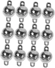 MINAOLULUS DIY Jewelry Magnetic Clasps Round Magnetic Clasp Bracelets for Bracelets Necklaces Fashionable