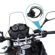12 V Handle Switch Motorcycle Handlebar Motorbike Button Light The Push
