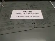 Ingersoll Rand SD-40 Vibratory Compactor Operation Maintenance Manual