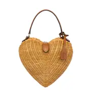 Moschino Love Me Wicker Bag One size Brown