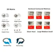 Dental Sectional Matrix System Band Ring Matrice Plier Fit Garrison Palodent V3