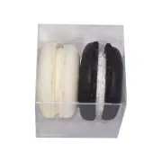 French Macarons Party Favors – 25 Pack (Black Tie)