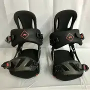 ROME STRUT SNOWBOARD BINDINGS BLACK SIZE S/M NEW IN BOX