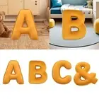 Letter Pillow Letter Hugging Throw Pillow for Car Decoration Sofa Bedroom