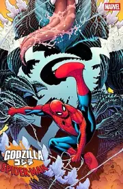 GODZILLA VS. SPIDER-MAN #1 NICK BRADSHAW VENOMIZED VARIANT