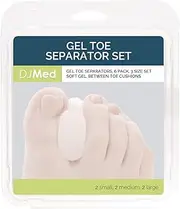 DJMed Gel Toe Spacers (Set of 6)