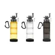 Fishing Rod Lures Holder with Carabiner Baits Container Fishing Hook Organizers