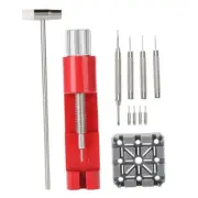 11 Pcs Watch Band Link Pin Remover Adjustable Tool Kit for Repair Work